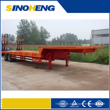 China High Strong Steel 40ft Flatbed Semi Remolque en venta